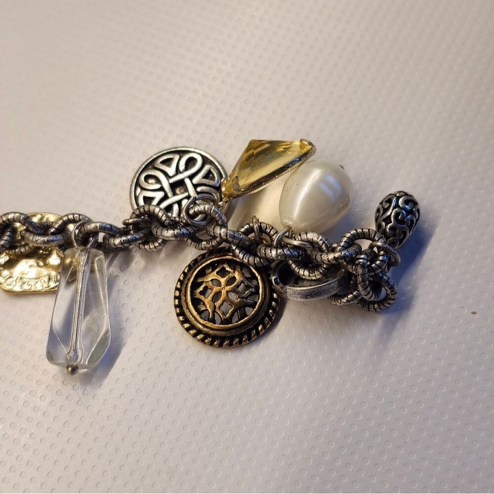 Gold & SILVER Charm Bracelet